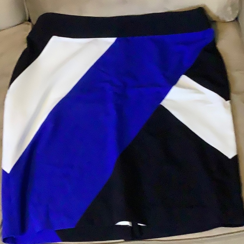 Nine West color Block Skirt